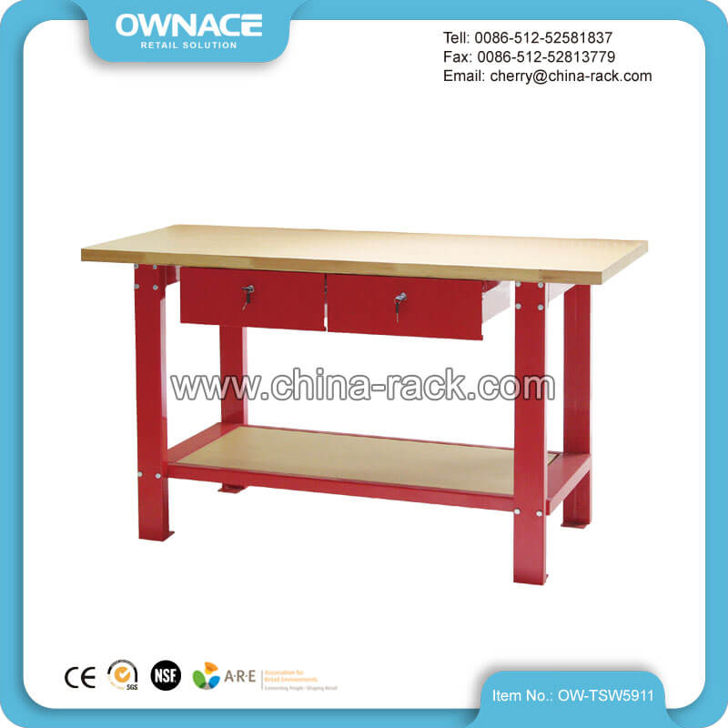 OW-TSW5911 Knock down Workbench with Wood Top
