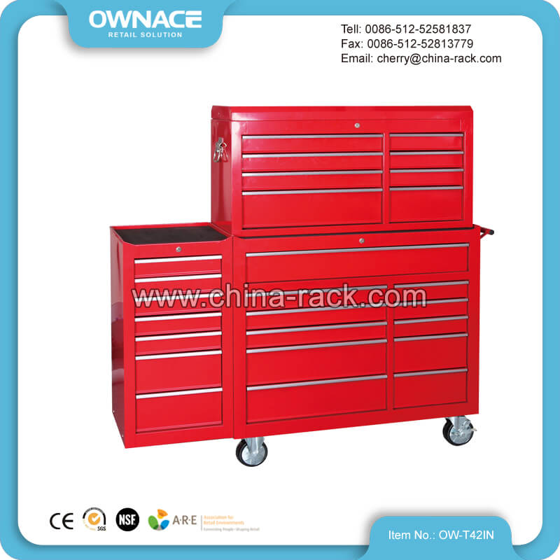 OW-T42IN Combination Storage Tool Box Roller Cabinet for Household&Garage