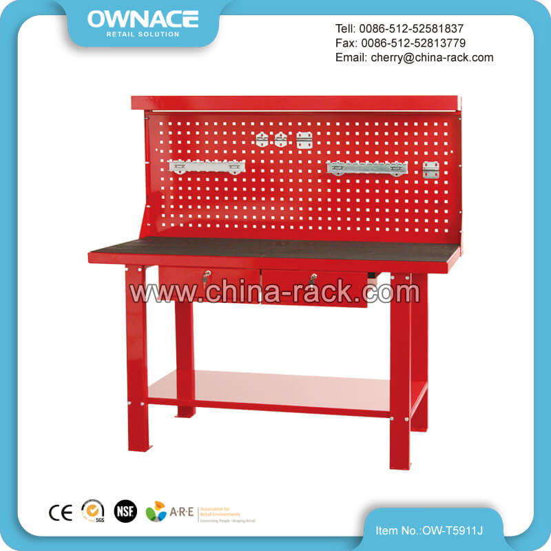 OW-T5911J Knock Down Workbench with Back Panel