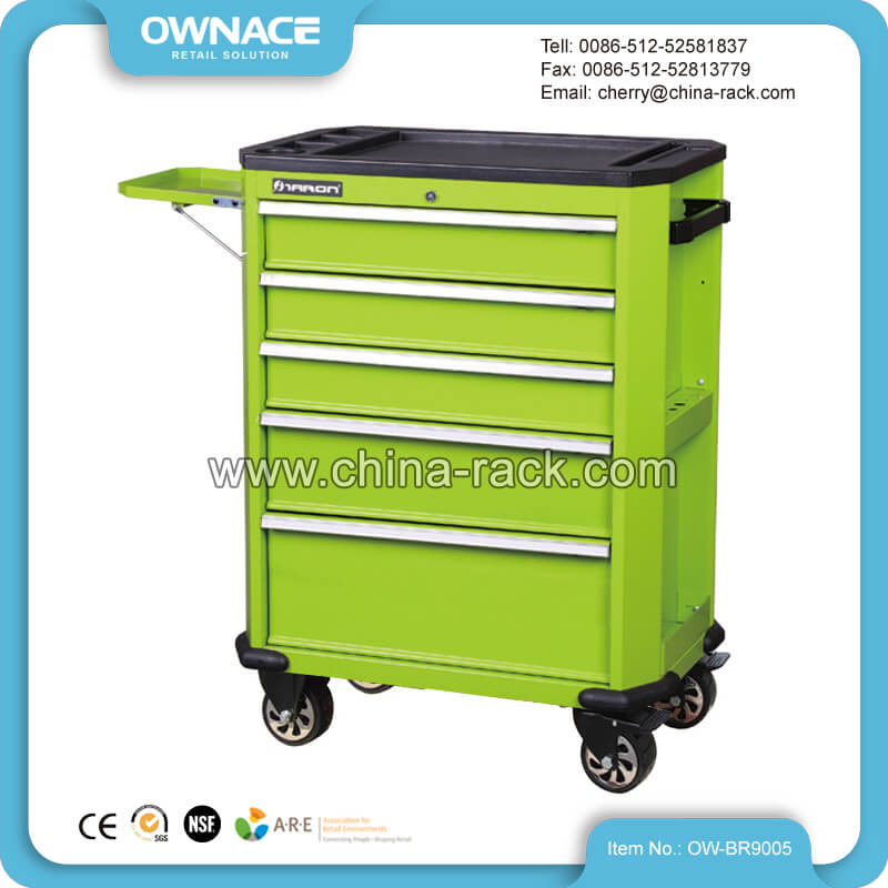 OW-BR9005 Service Tool Cabinet Trolley on Wheels