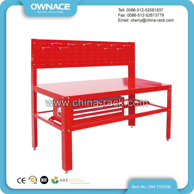 OW-T5932B Heavy Duty Workbench with Back Panel