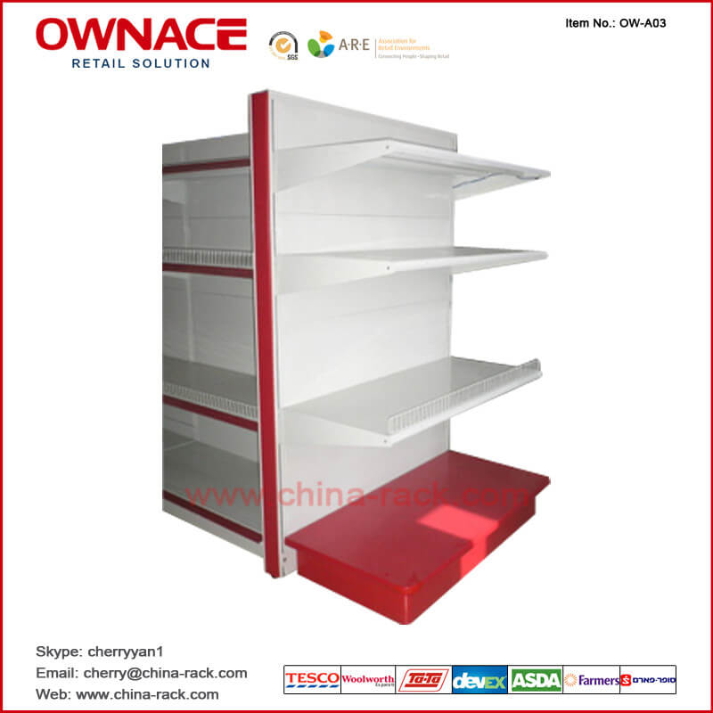 OW-A17 Heavy Duty Shelf Supermarket&Store Display Equipment/Metal Gondola Storage Shelf&Rack System