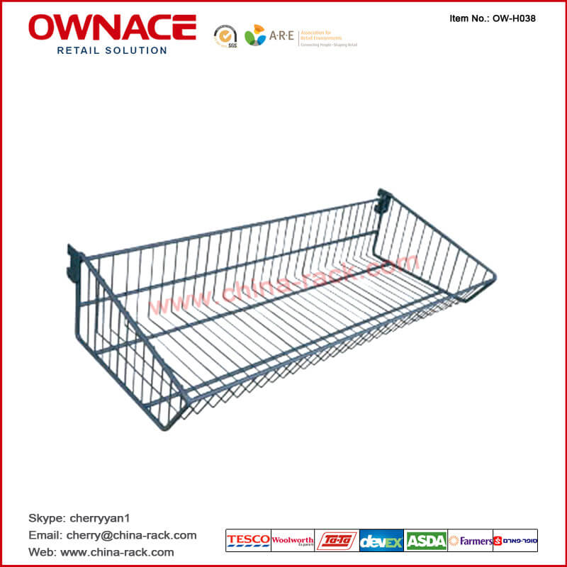 OW-H038 Wire Basket for Shelf