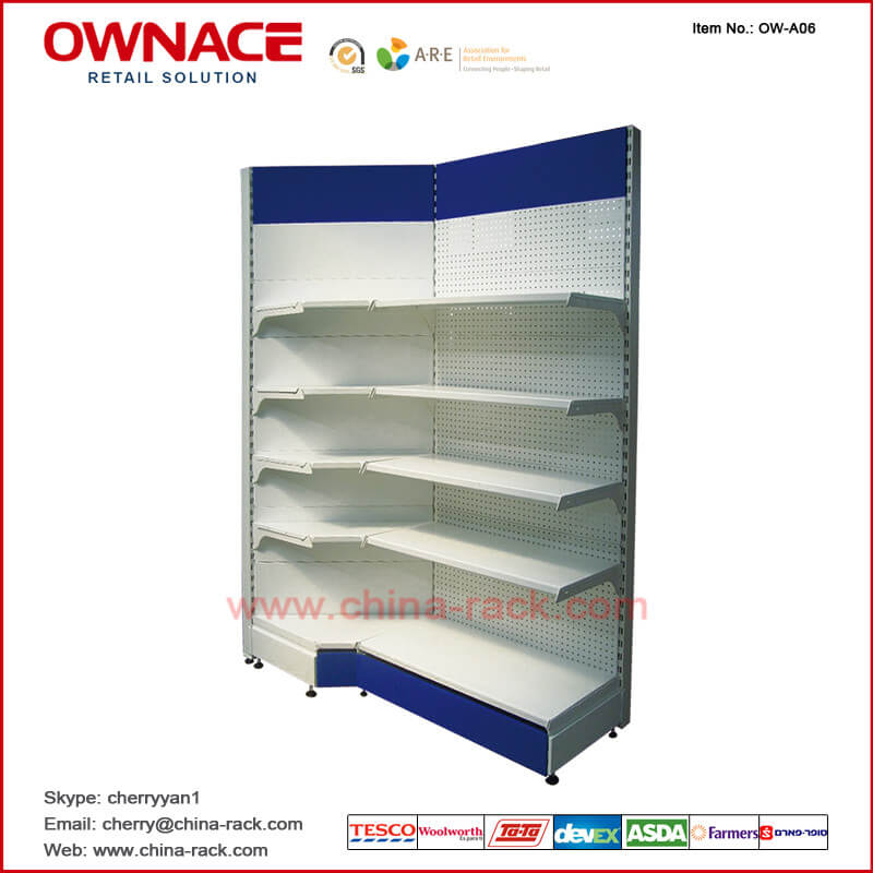 OW-A06 Hot Sale Style Shelf Supermarket&Store Display Equipment/Metal Gondola Storage Shelf&Rack System