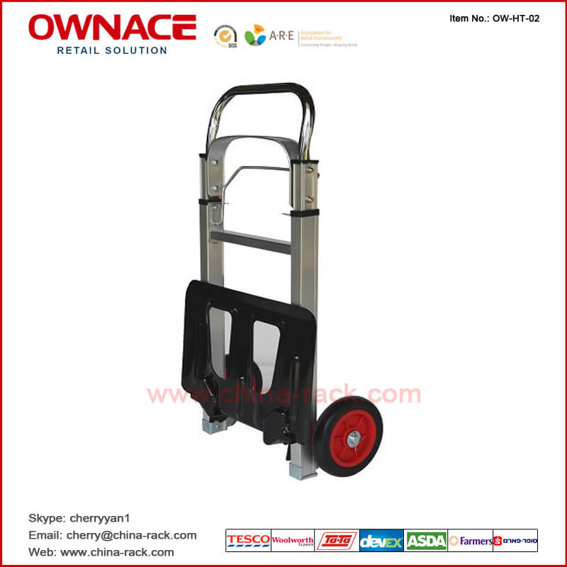 High Quanlity Aluminium Alloy Airport Luggage Trolley For Passenger