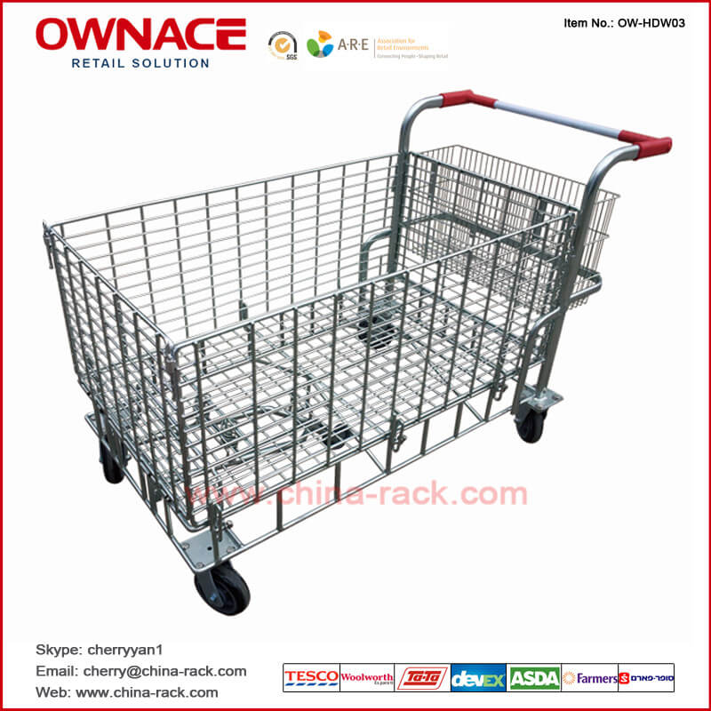 OW-HDW03 Heavy Duty Warehouse Logistic Cart