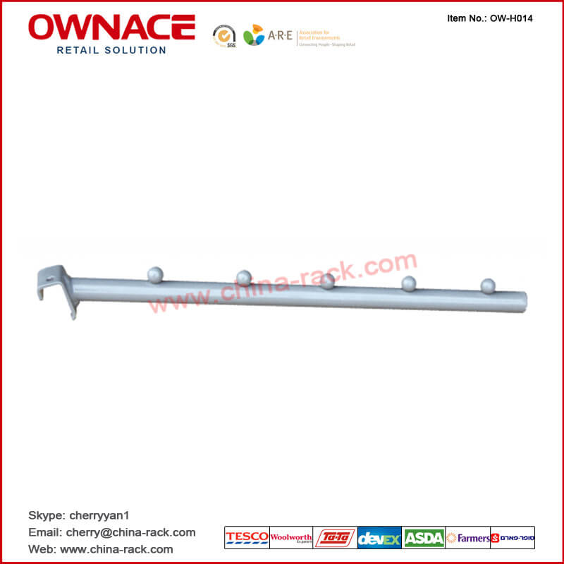 OW-H014 Slanting Pipe Hook with Five Balls for Loading Bar
