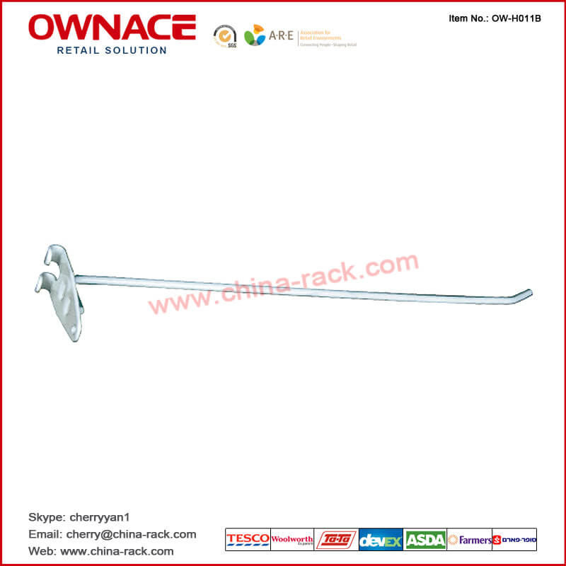 OW-H011B Single Hook for Wire Mesh