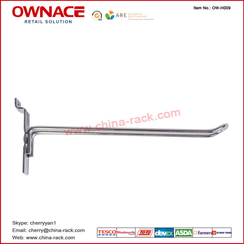 OW-H009 Double Lines Hook for Solt Panel