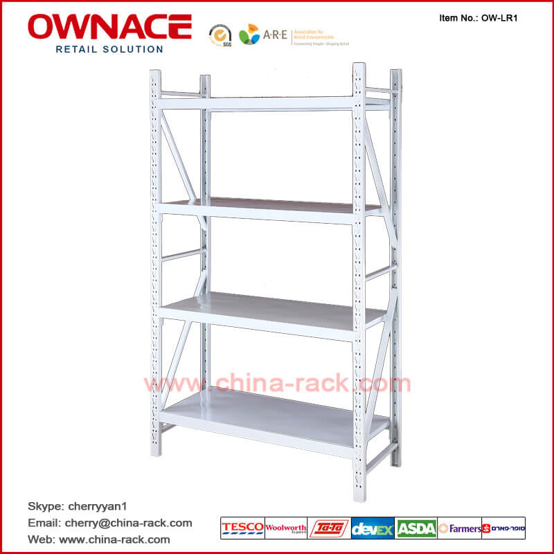 OW-LR1 Movable Pallet Light/Heavy Duty Shelf for Warehouse Storage Rack Pallet Rack System